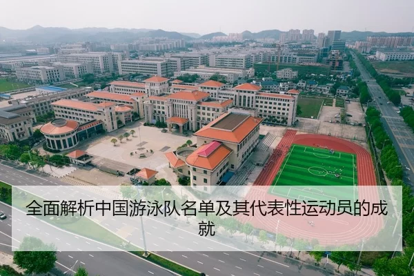 全面解析中国游泳队名单及其代表性运动员的成就